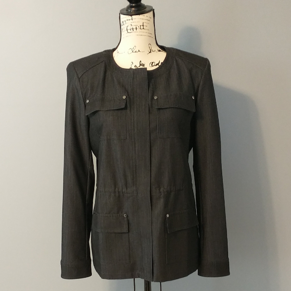 Tommy Hilfiger Women's Denim-Look Jacket